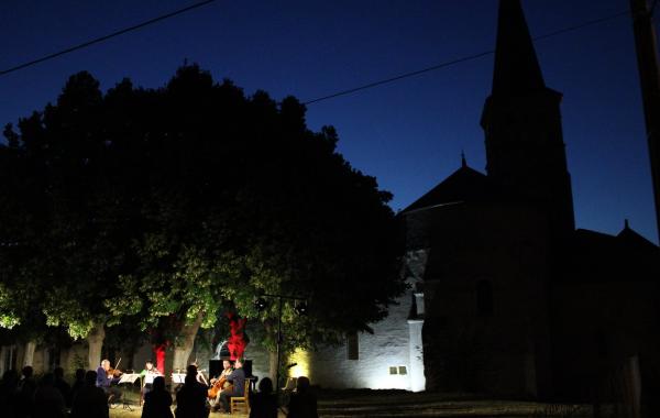 Concert nocturne à Champigny