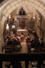 Un concert de Quatuor dans l'Eglise d'Avanton
