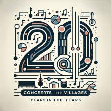 Un logo célébrant les 20 ans de musique